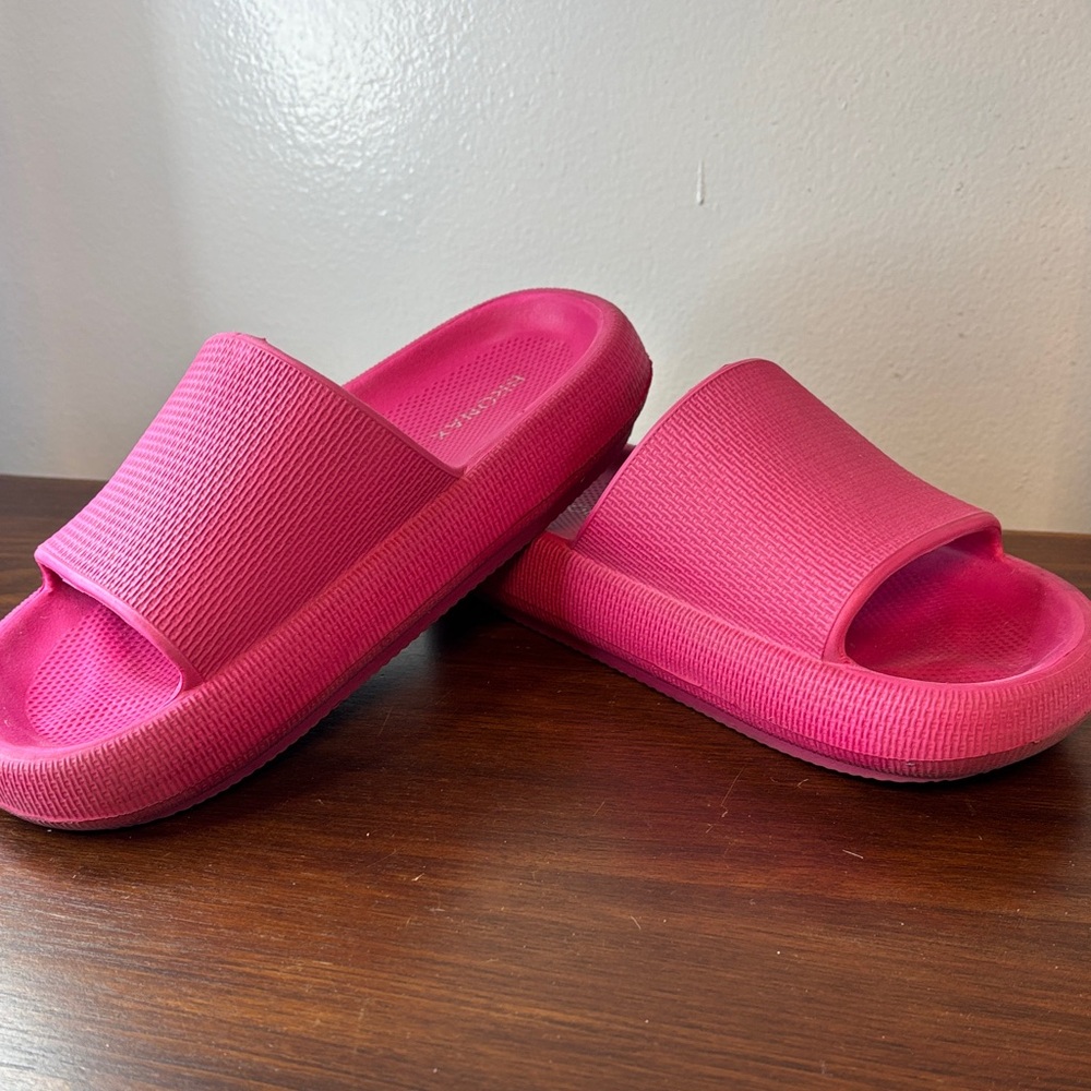 Pink Slide Sandals